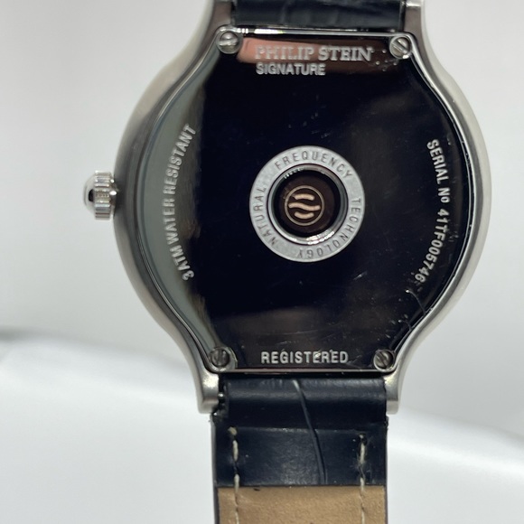 New Philip Stein Silver with Pearl Ser# 41TF005746 - Picture 6 of 10